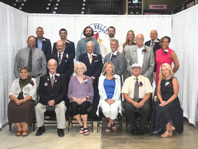 OVAV HOF dinner, inductions held